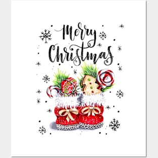 Merry Christmas Posters and Art